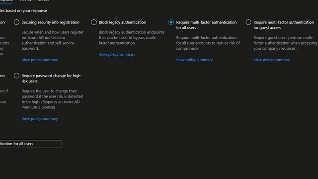 Conditional Access Templates are Coming in Hot