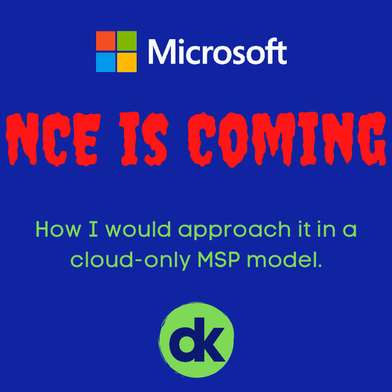 How I'd Approach NCE